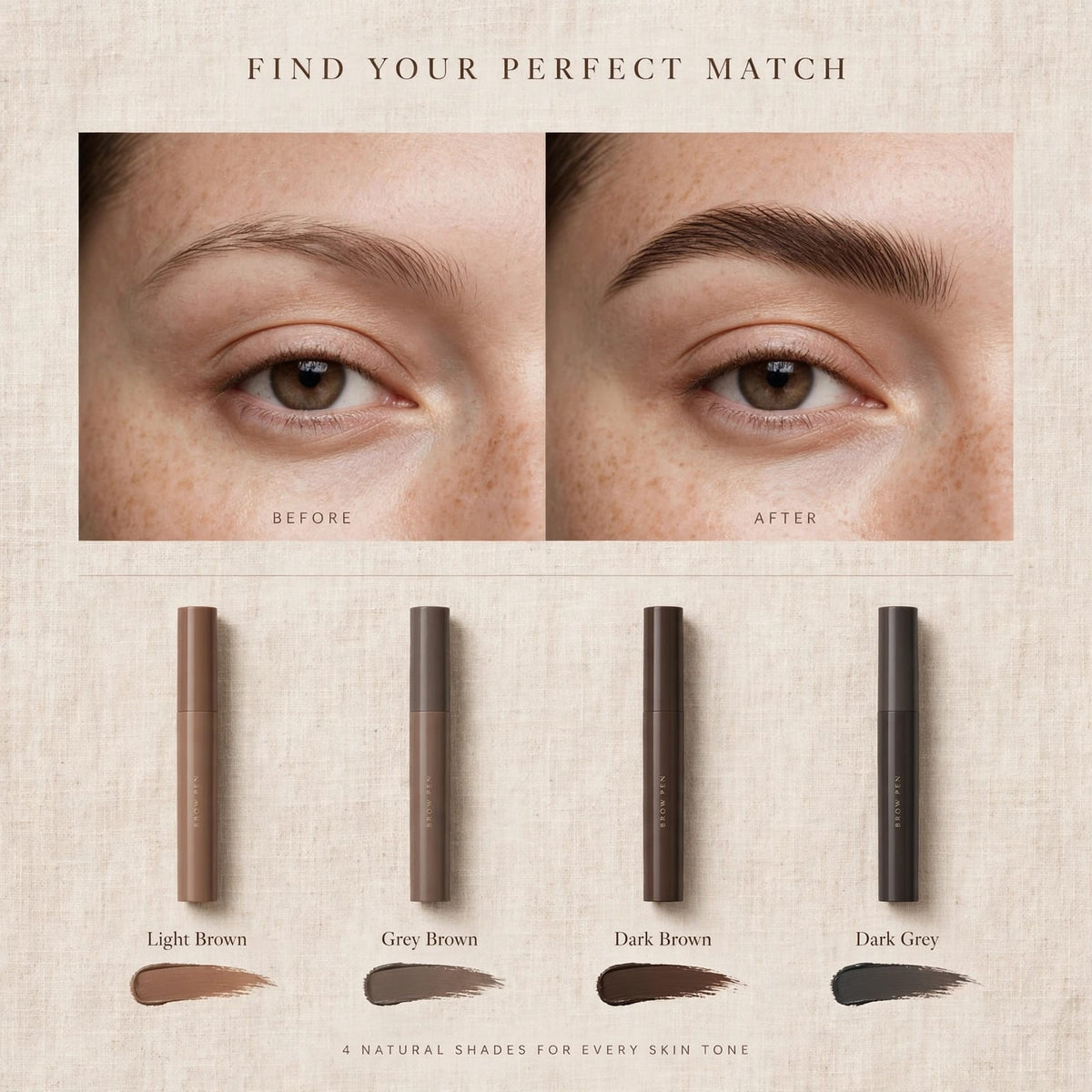 COAST BABY MicroBlade Brow Pen - Natural Hair-Stroke Effect