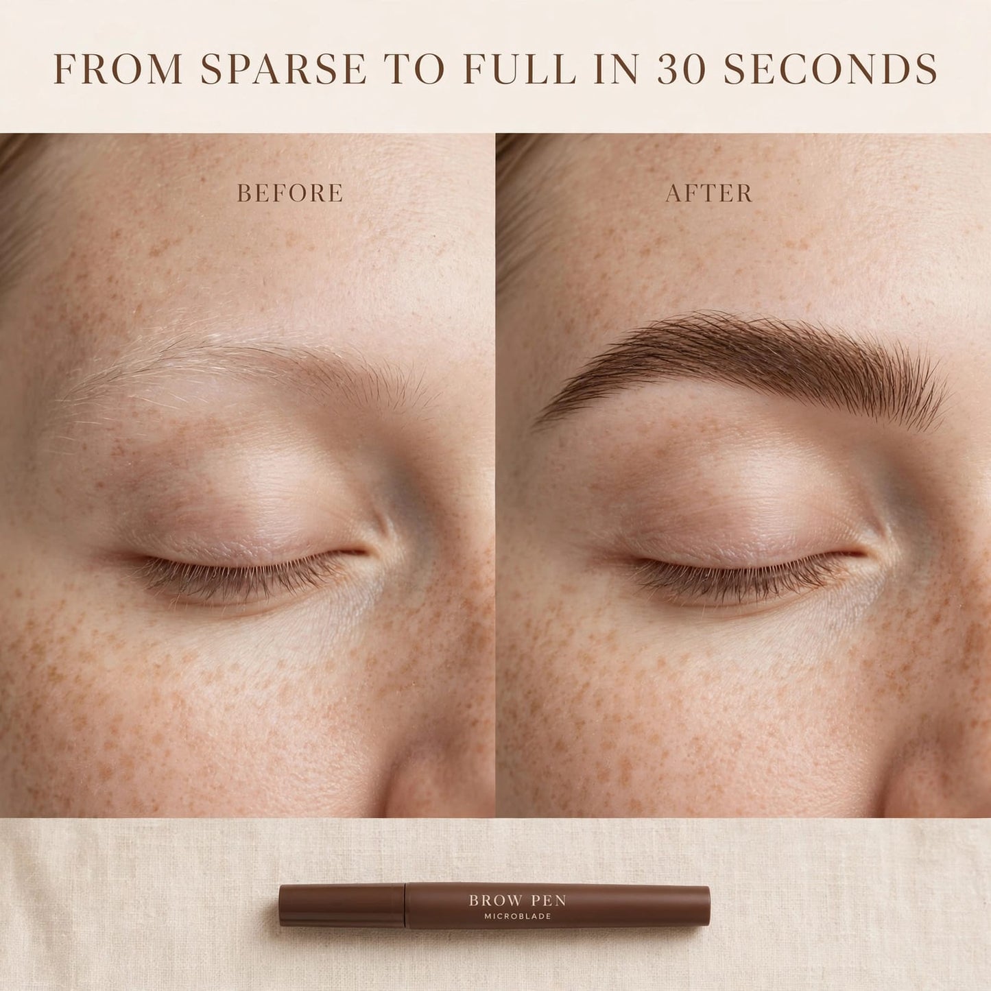 COAST BABY MicroBlade Brow Pen - Natural Hair-Stroke Effect