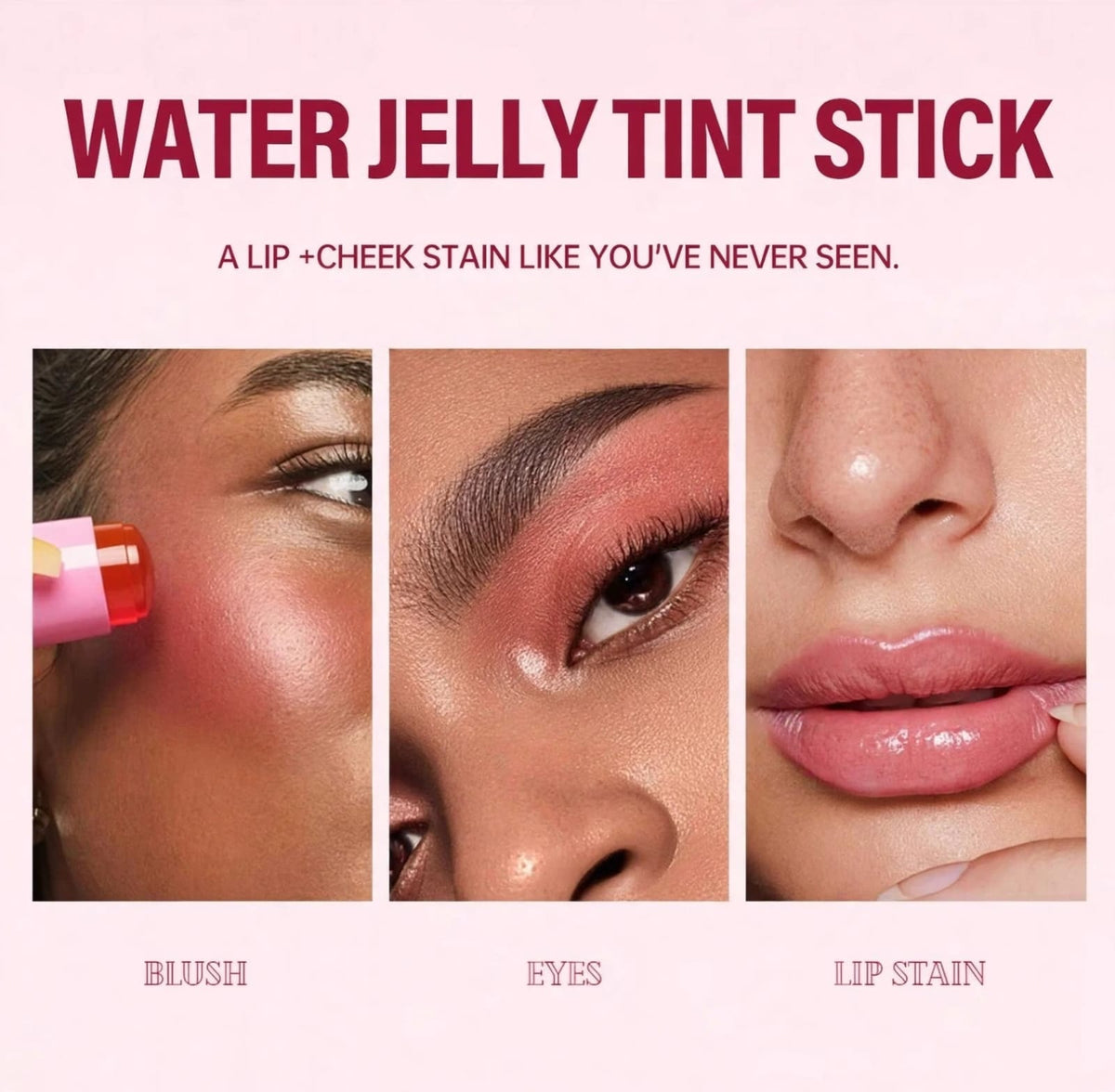 JELLY POP 3-in-1 Water Tint Stick 4pcs