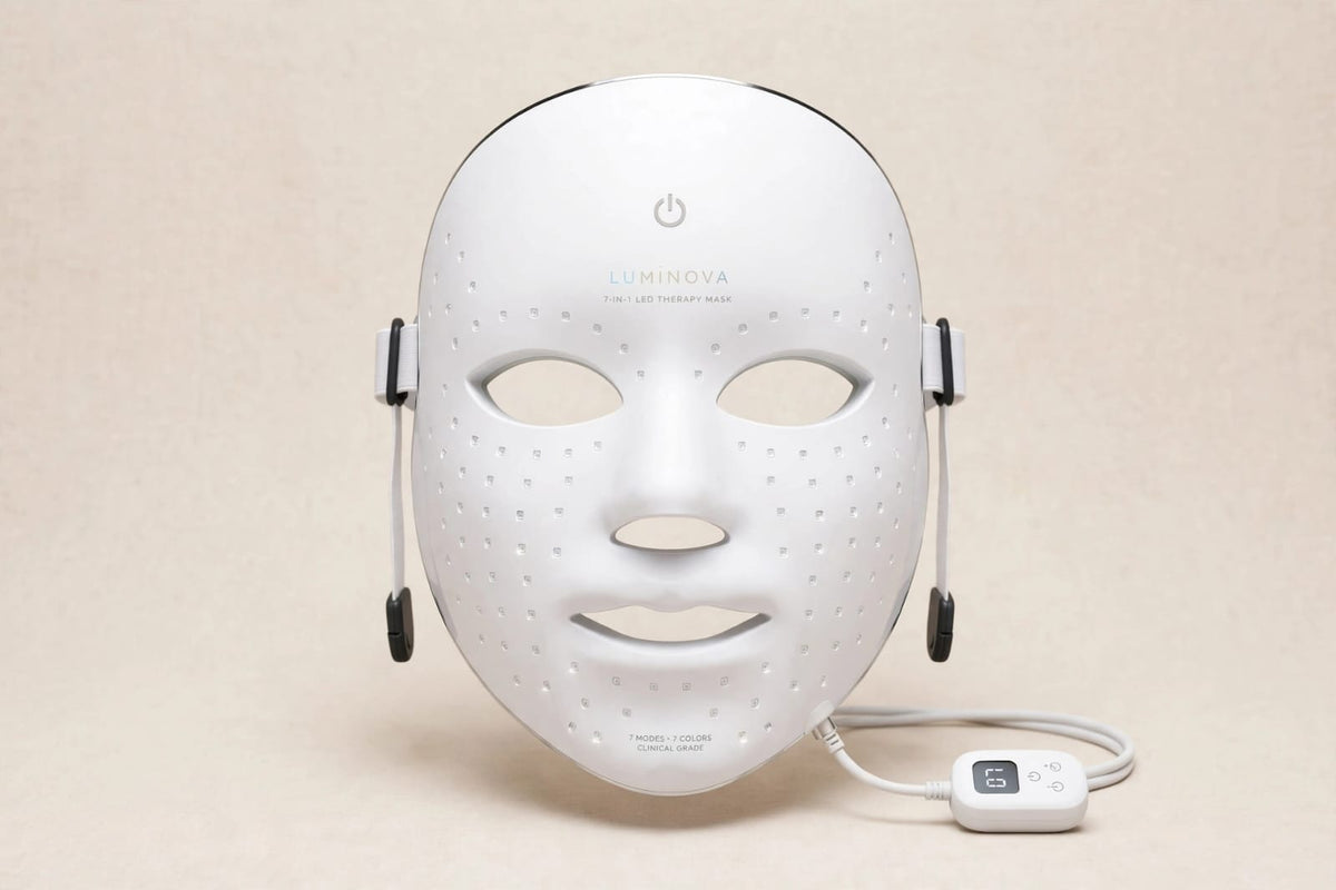 LUMINOVA 7-in-1 wireless LED mask