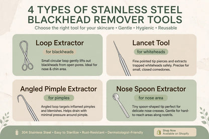 ClearSkin Pro Stainless Steel Pore Cleansing Tool Set