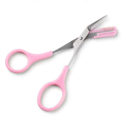BrowBuddy 2-in-1 Eyebrow Scissors with Comb