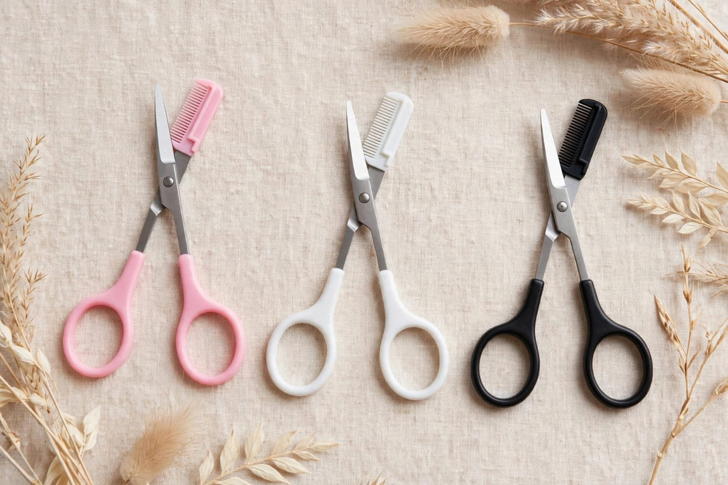BrowBuddy 2-in-1 Eyebrow Scissors with Comb