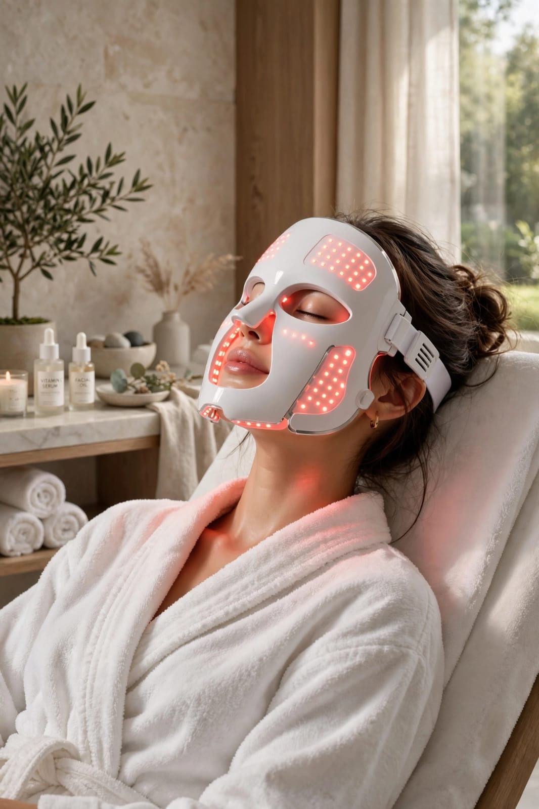 LUMINOVA 7-in-1 wireless LED mask