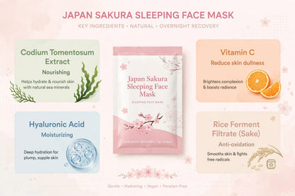 LAIKOU Japan Sakura 6-Piece Glow Kit